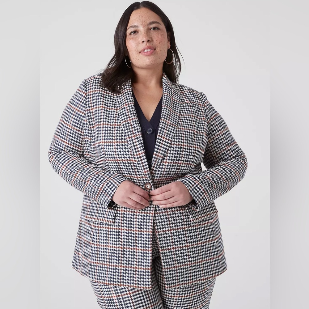 LB Blazer Boyfriend Single Button